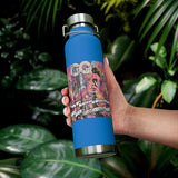 "Rebel With A Cause- Inspired By James Dean" Copper Vacuum Insulated Bottle, 22oz
