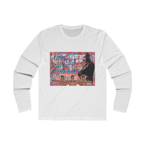 "No Hate Just Love" Men's Long Sleeve Crew Tee