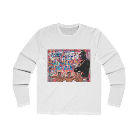 "No Hate Just Love" Men's Long Sleeve Crew Tee