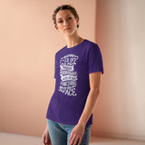 "Saying F*CK Off Is My Passive Aggressive Way Of Not Punching You In The Face" Women's Premium Tee