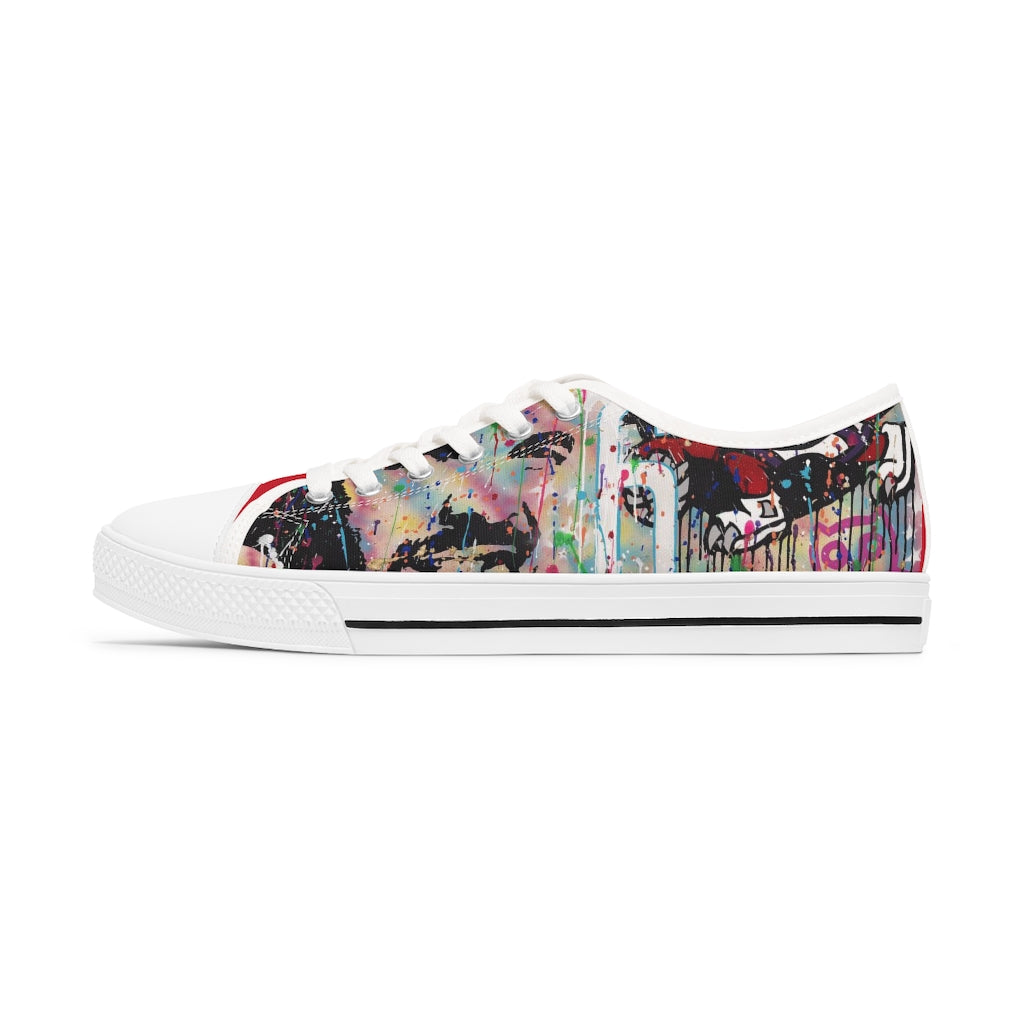 "Remember The North" Women's Low Top Sneakers