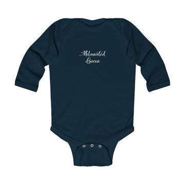 "Melanated Queen" Infant Long Sleeve Bodysuit