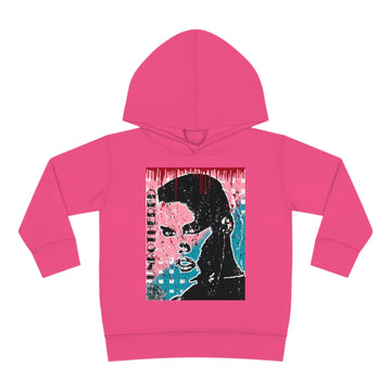 "Unbothered-Grace Jones" " Toddler Pullover Fleece Hoodie