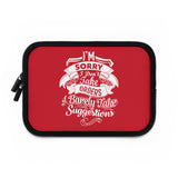 "I'm Sorry ....."  Laptop Sleeve