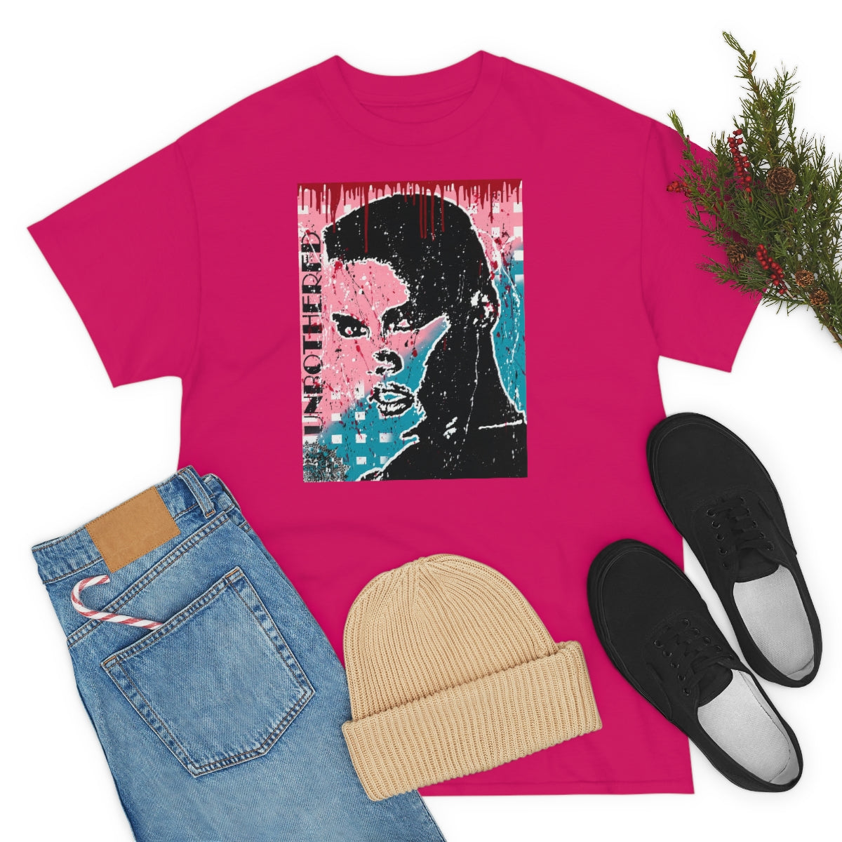 "Unbothered" Unisex Heavy Cotton Tee