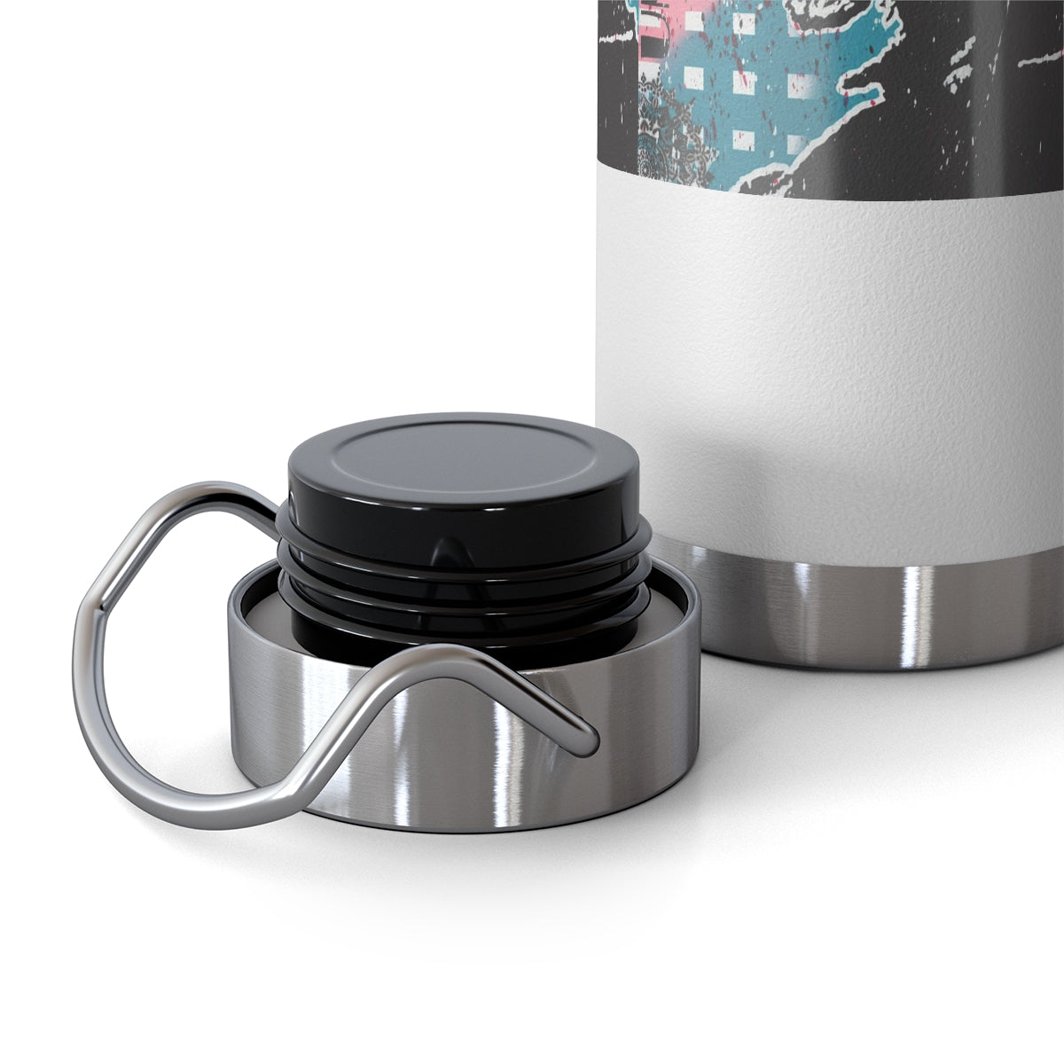 "Unbothered-Inspired By Grace Jones" Copper Vacuum Insulated Bottle, 22oz
