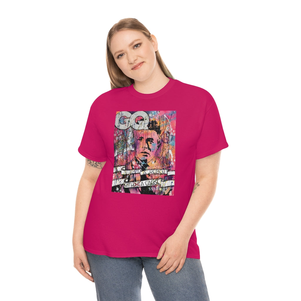 "Rebel With A Cause" Unisex Heavy Cotton Tee