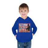 'No Hate Just Love" Toddler Pullover Fleece Hoodie