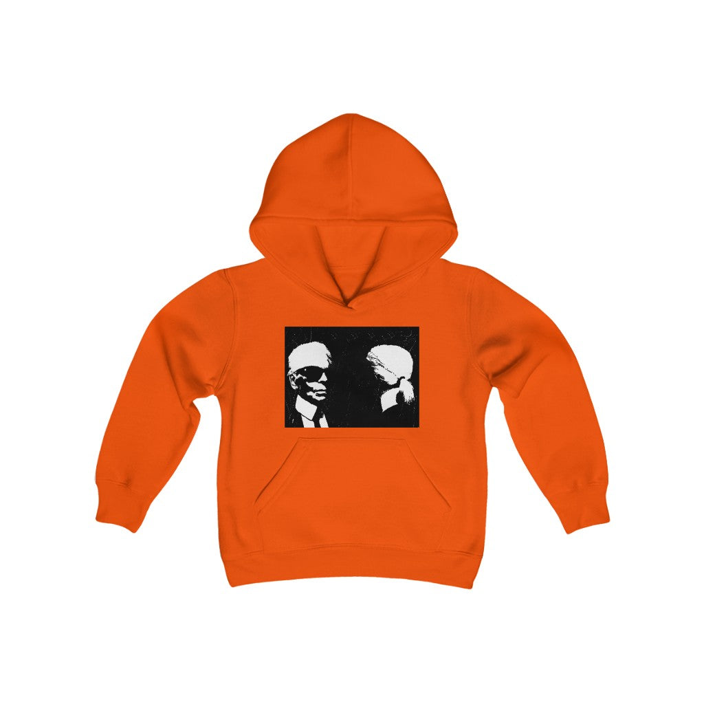 "Label Whore" Youth Heavy Blend Hooded Sweatshirt