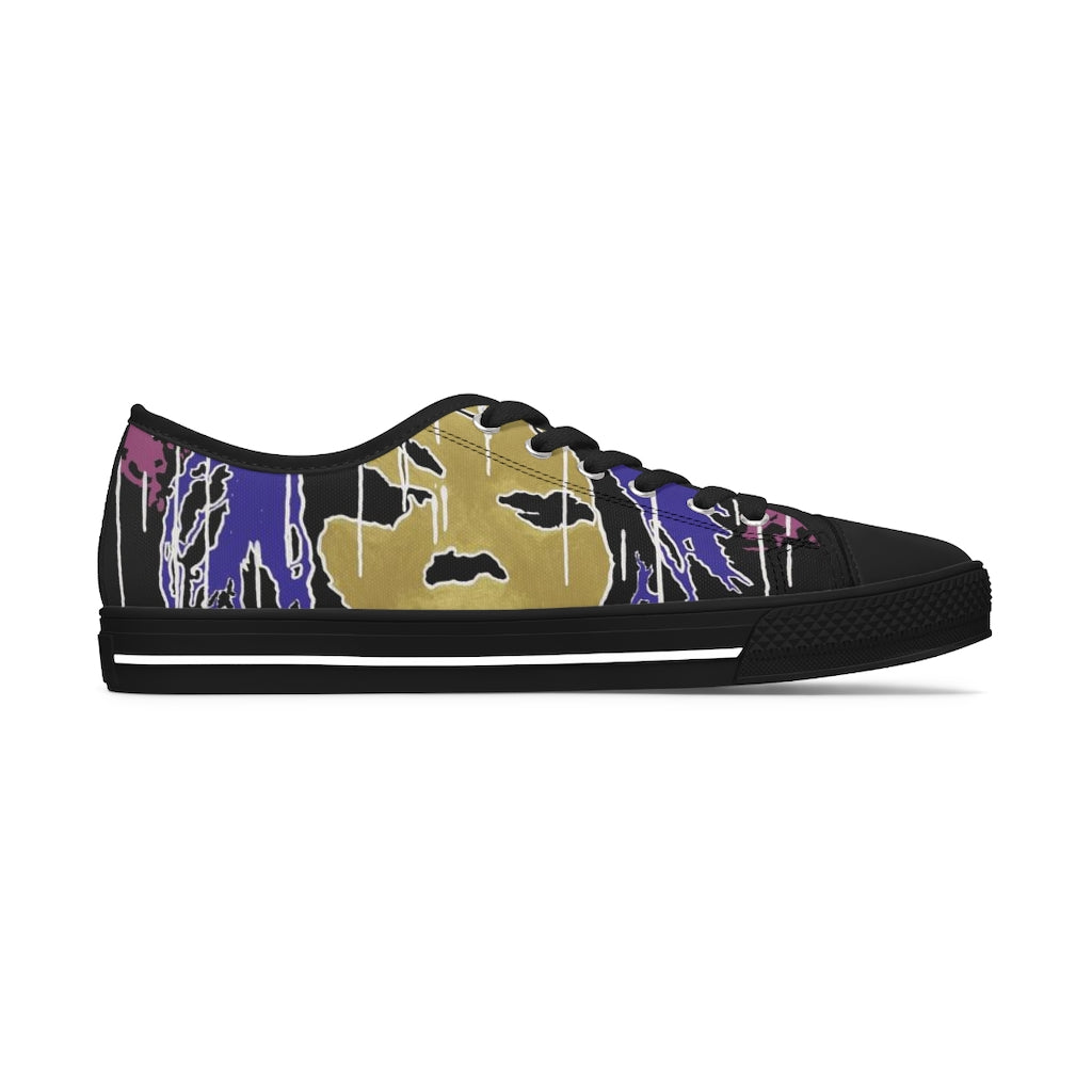 "Fearless" Women's Low Top Sneakers