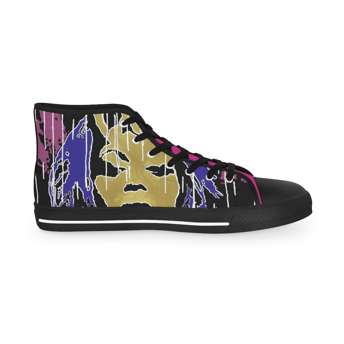"Fearless Inspired By Beyonce" Men's High Top Sneakers