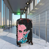 " Unbothered Inspired By Grace Jones" Suitcases