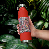 "Rebel With A Cause- Inspired By James Dean" Copper Vacuum Insulated Bottle, 22oz