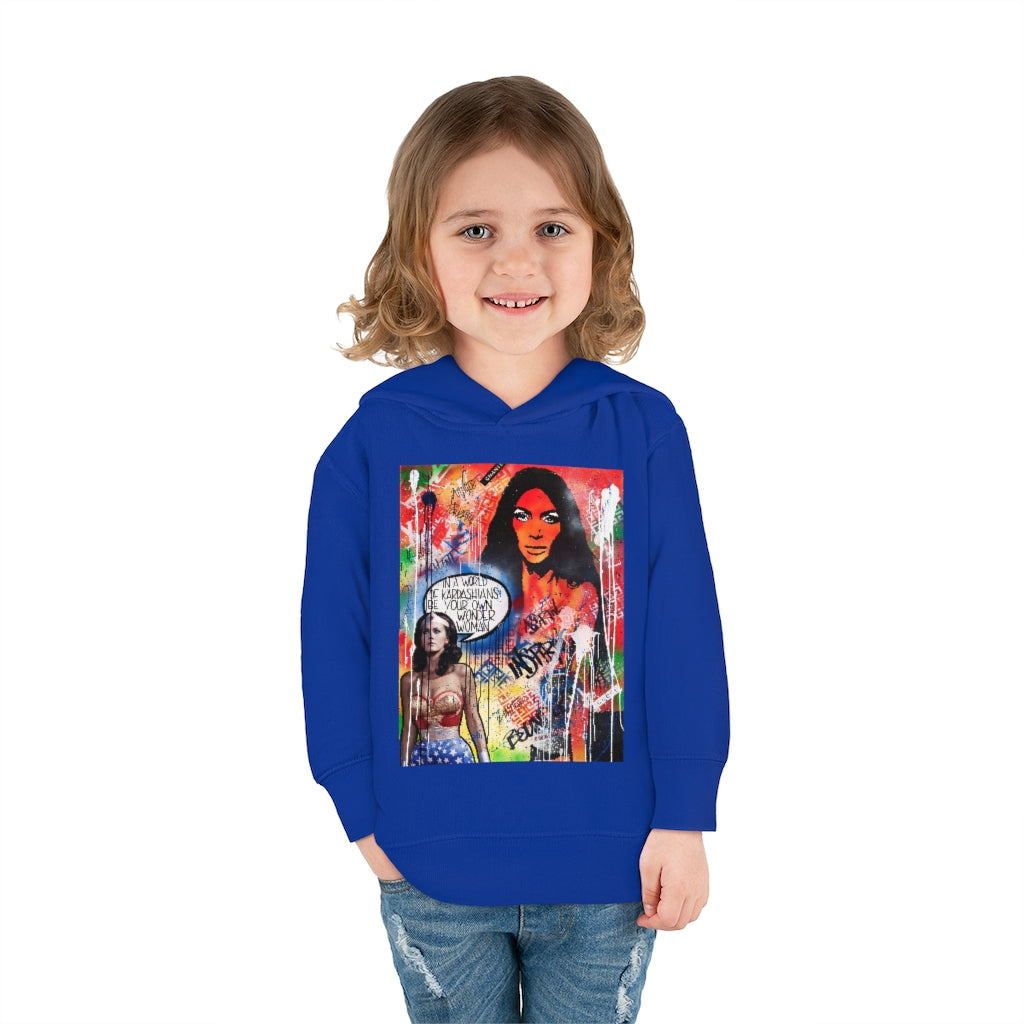 "Dare To Be Different" Toddler Pullover Fleece Hoodie