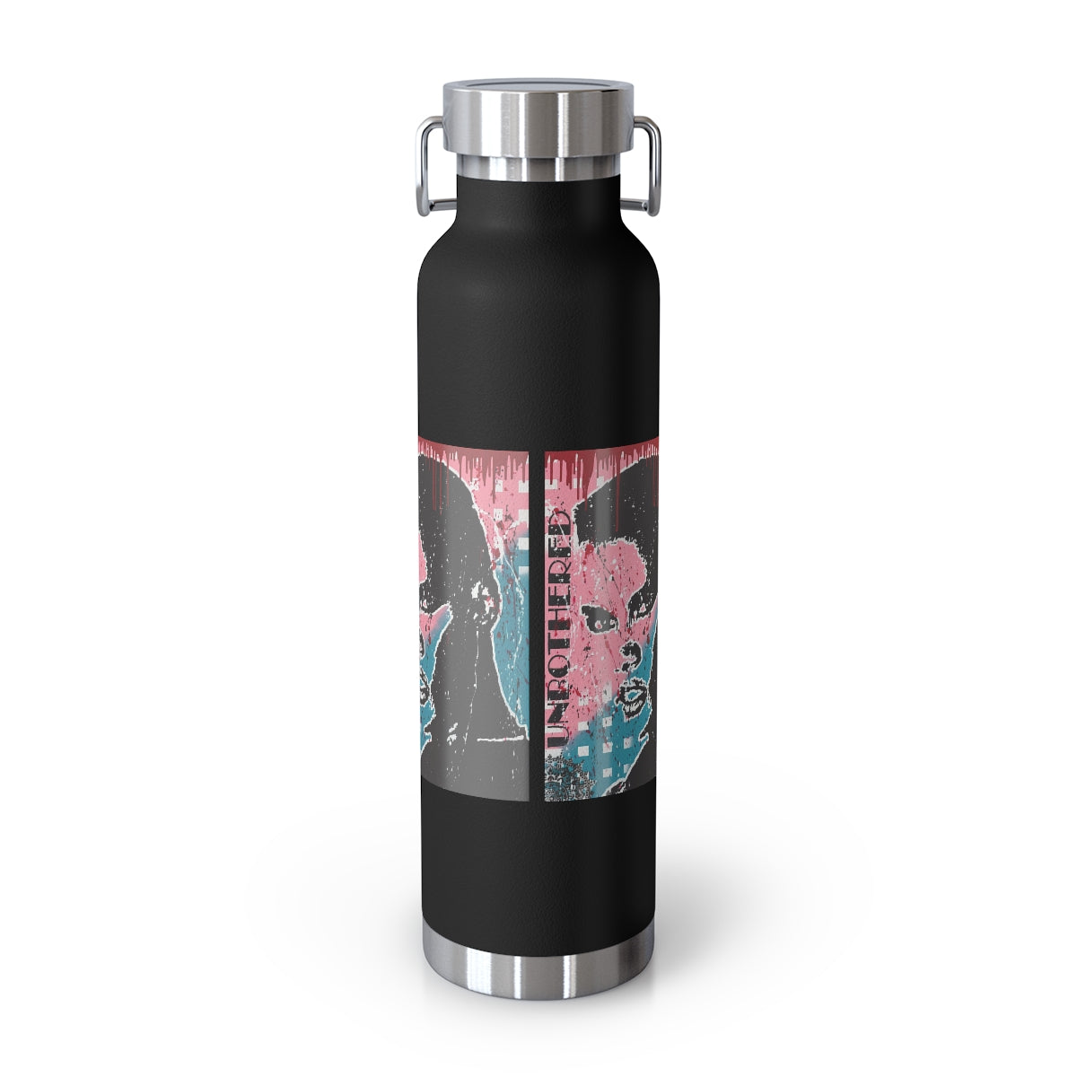 "Unbothered-Inspired By Grace Jones" Copper Vacuum Insulated Bottle, 22oz