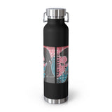 "Unbothered-Inspired By Grace Jones" Copper Vacuum Insulated Bottle, 22oz