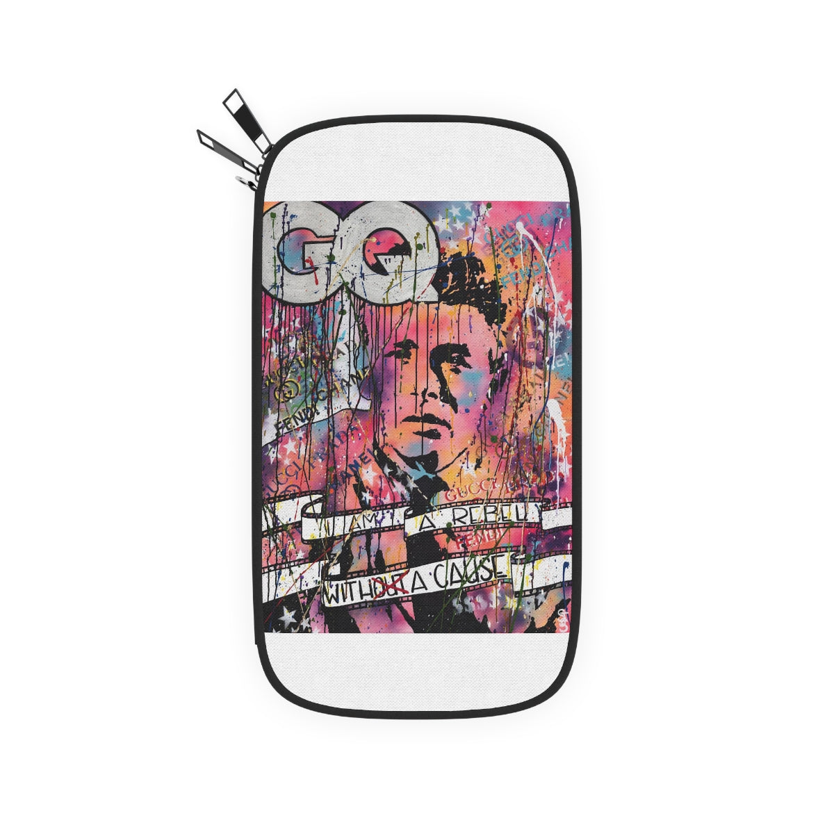 "Rebel With A Cause" Passport Wallet