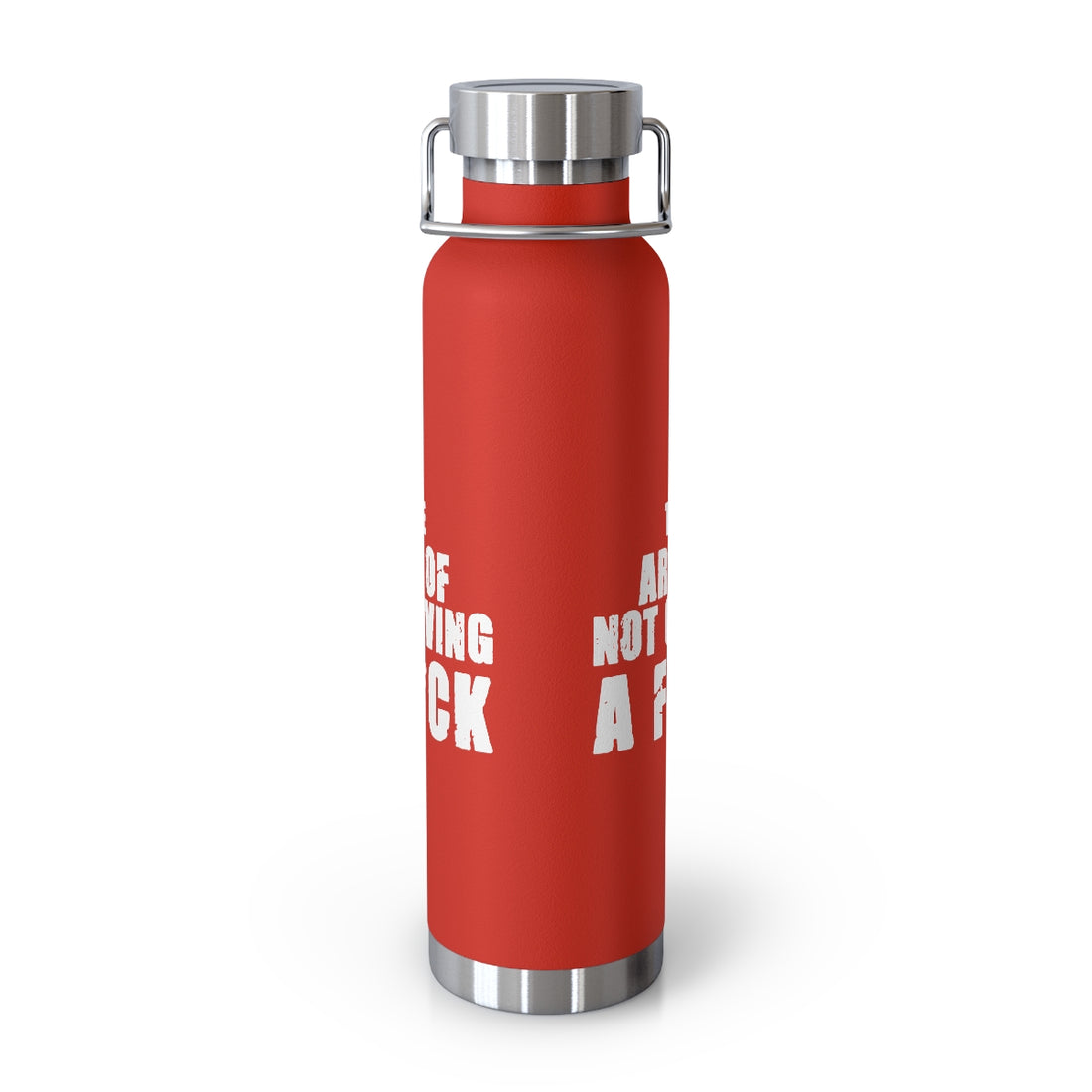 "The Art Of Not Giving A F*CK" Copper Vacuum Insulated Bottle, 22oz