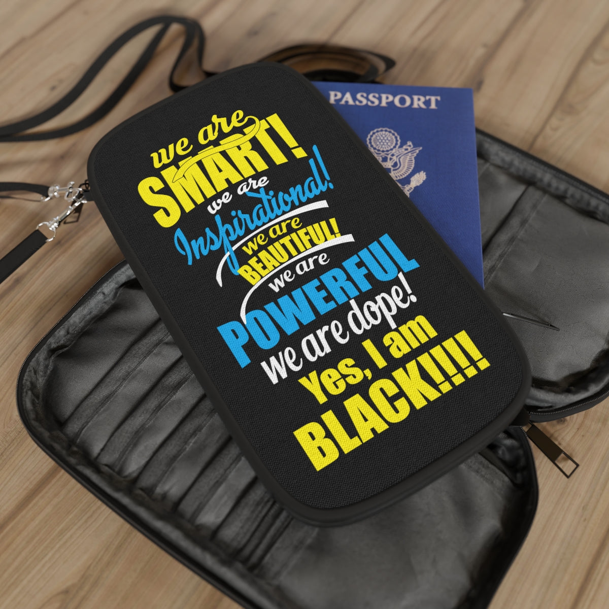 "We Are Smart....." Passport Wallet