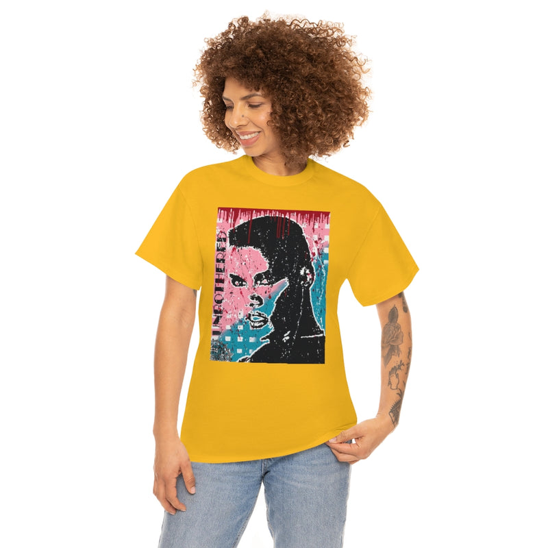 "Unbothered" Unisex Heavy Cotton Tee