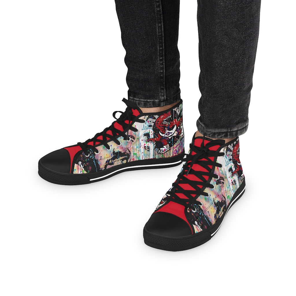 "Remember The North" Men's High Top Sneakers