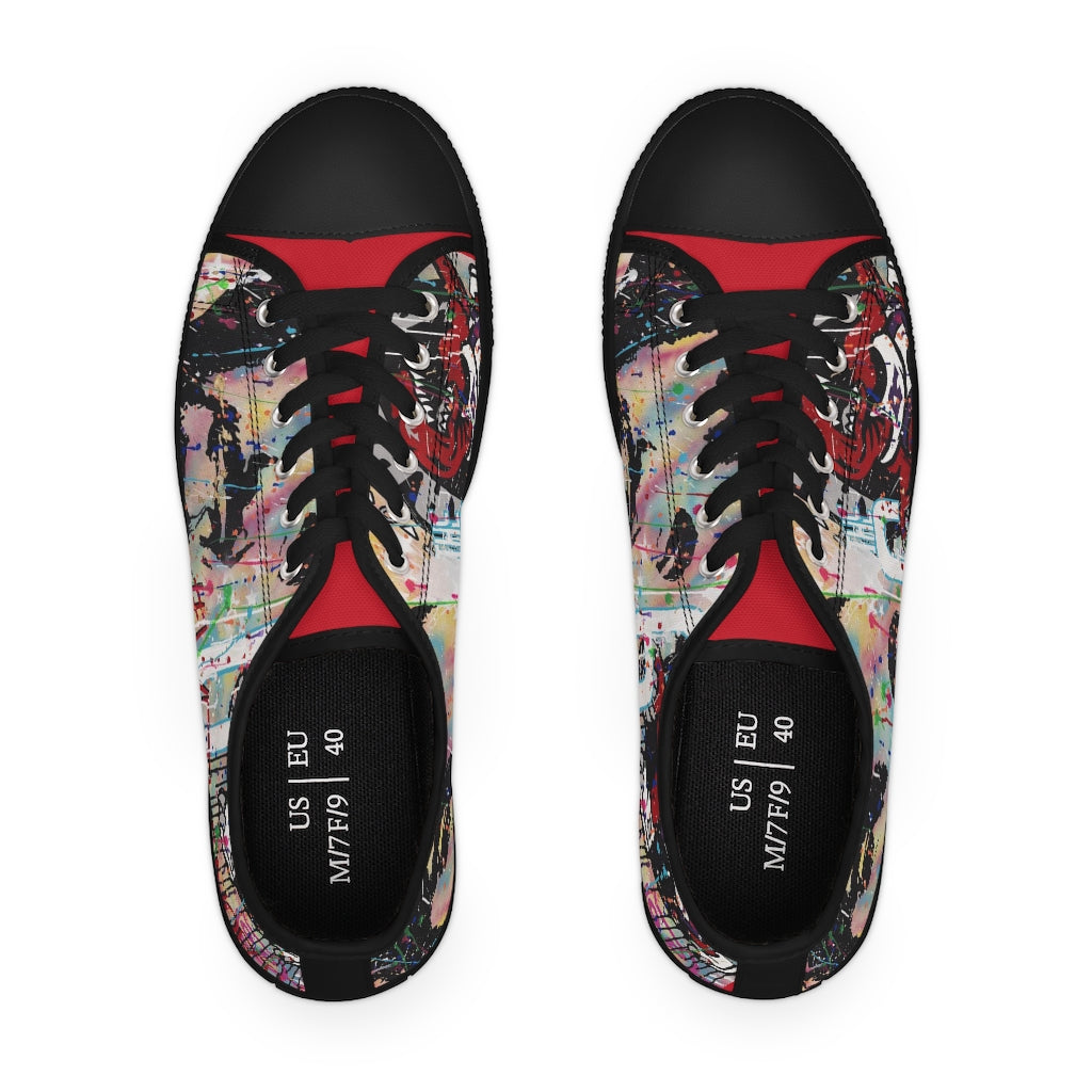 "Remember The North" Women's Low Top Sneakers