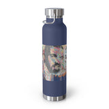 "Remember The North-Inspired By Drake" Copper Vacuum Insulated Bottle, 22oz