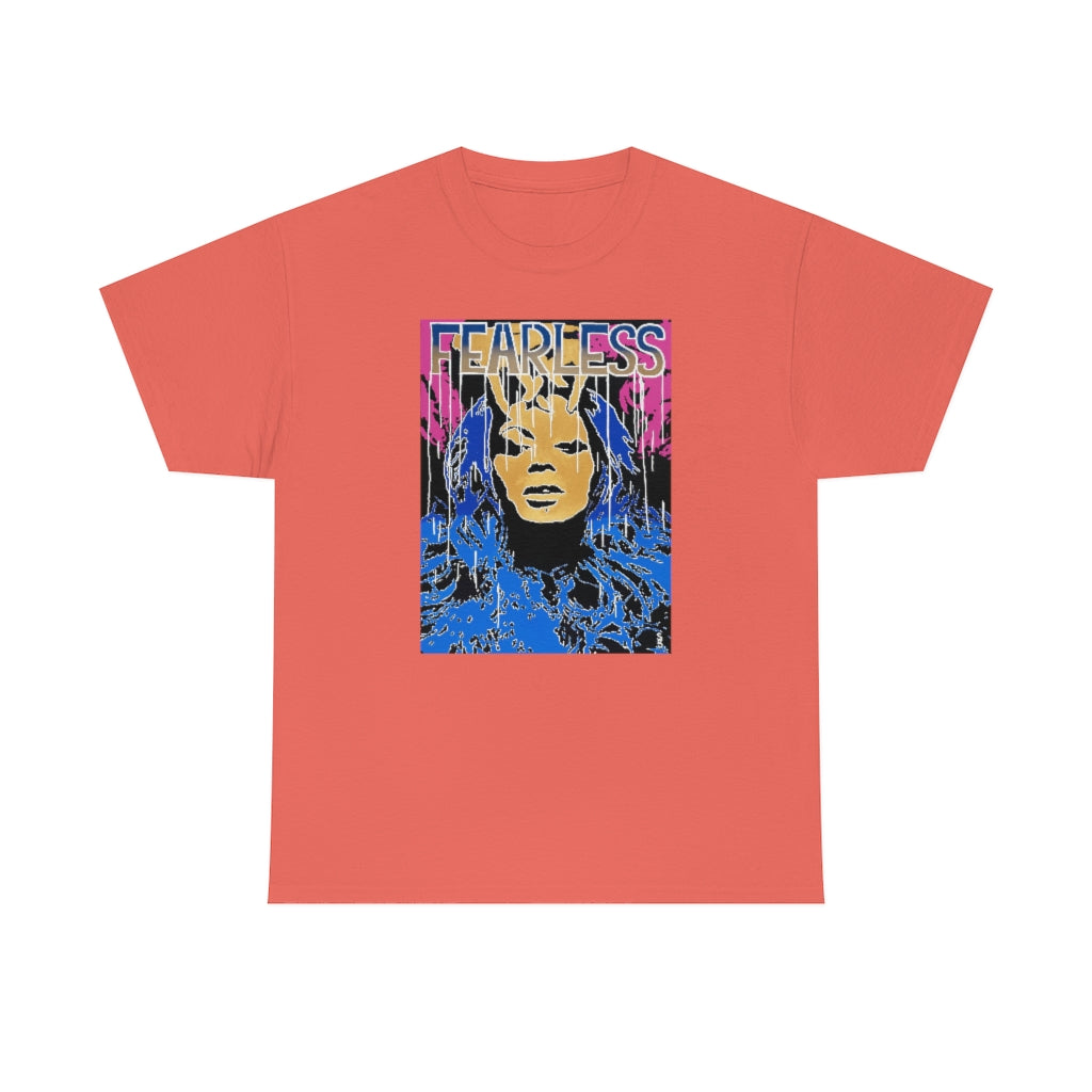 "Fearless" Unisex Heavy Cotton Tee