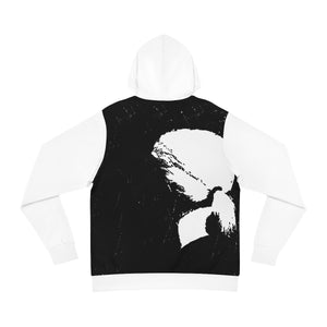 "Label Whore" Unisex AOP Fashion Hoodie