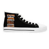 "My Blackness Is Magical...." Women's High Top Sneakers