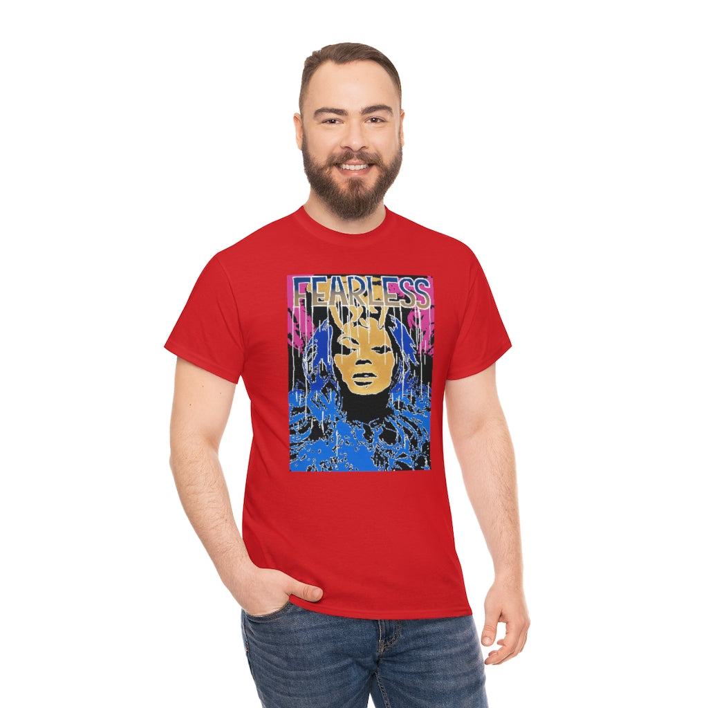 "Fearless" Unisex Heavy Cotton Tee