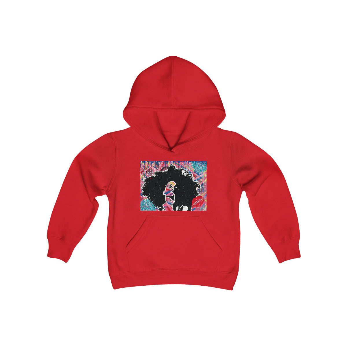 "Embodied" Youth Heavy Blend Hooded Sweatshirt