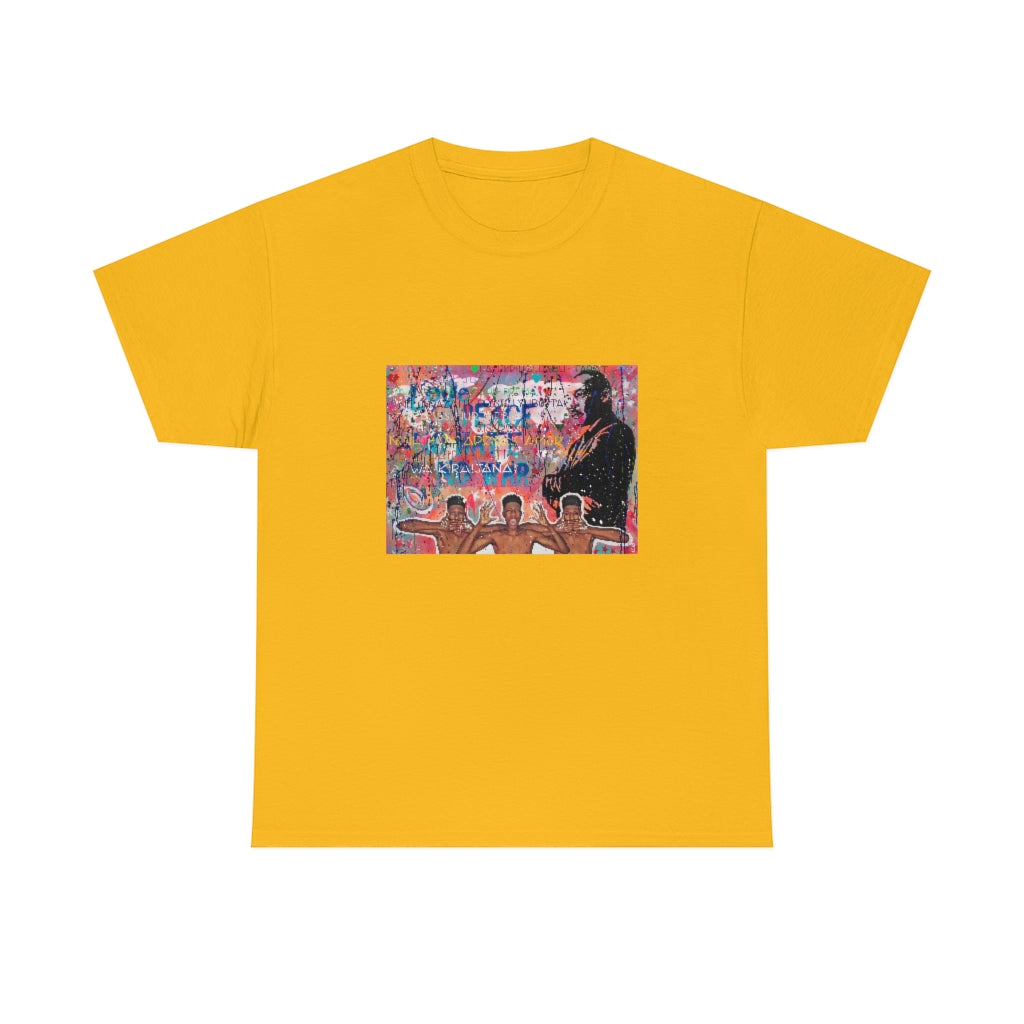 "No Hate Just Love" Unisex Heavy Cotton Tee