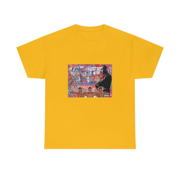 "No Hate Just Love" Unisex Heavy Cotton Tee