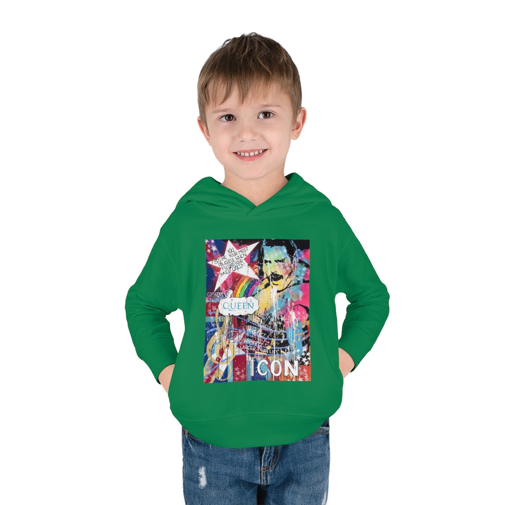 "Find Your Inner Queen" Toddler Pullover Fleece Hoodie