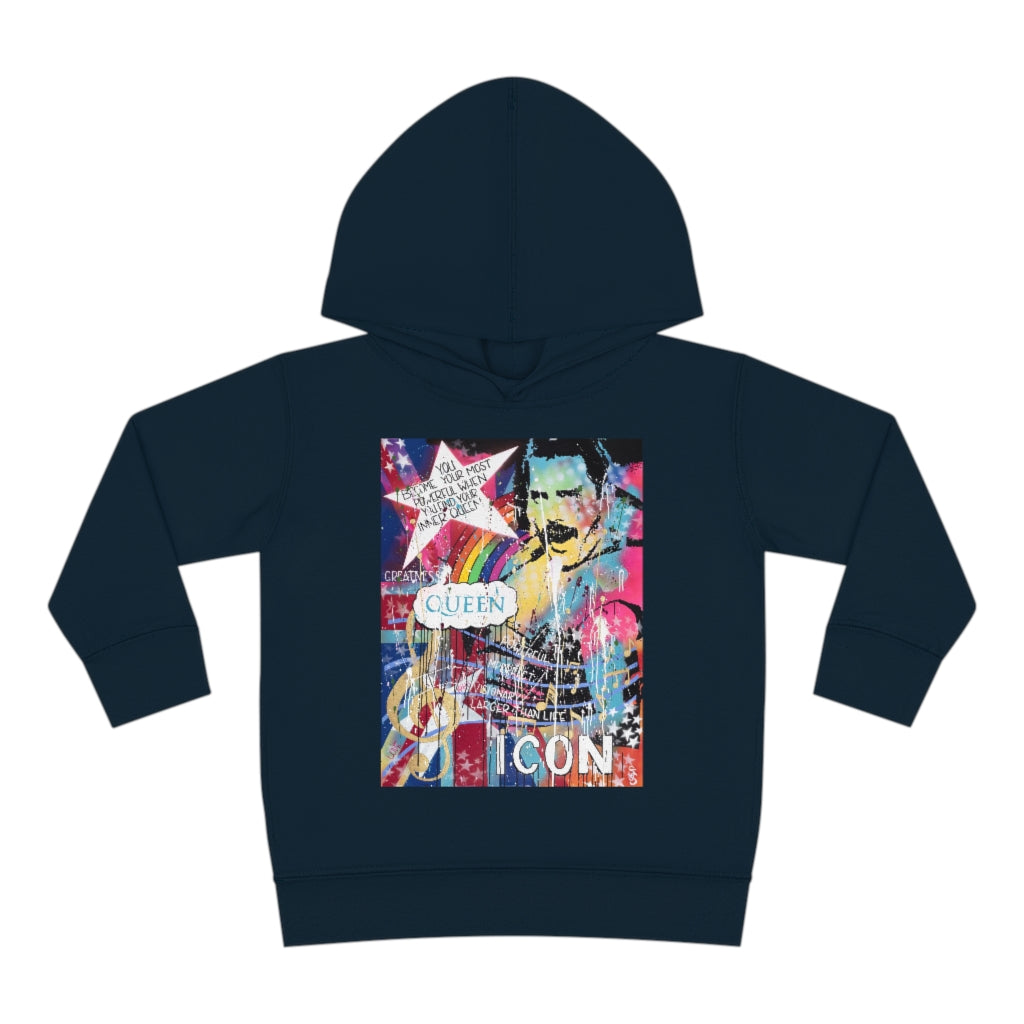 "Find Your Inner Queen" Toddler Pullover Fleece Hoodie
