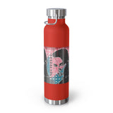"Unbothered-Inspired By Grace Jones" Copper Vacuum Insulated Bottle, 22oz