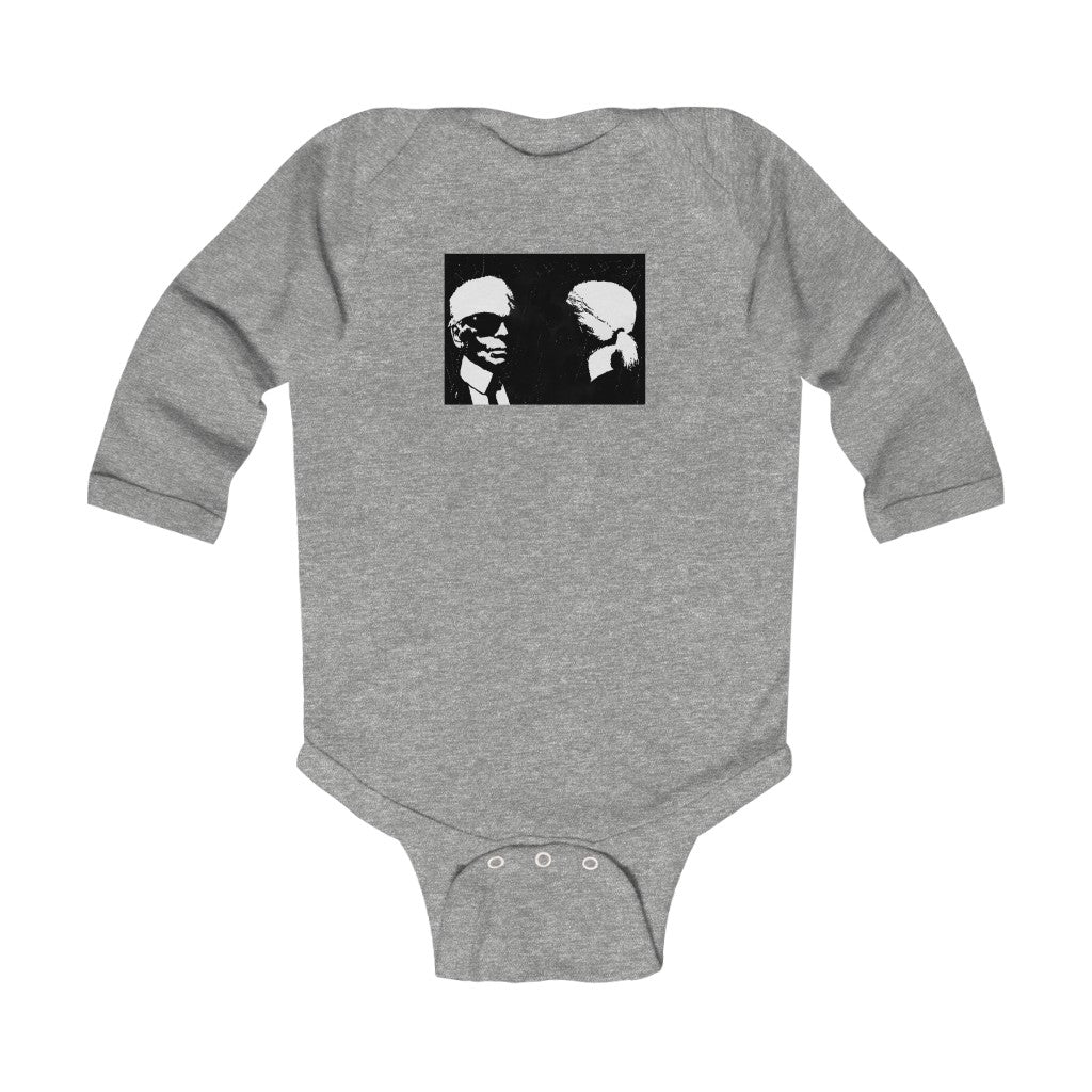 "Label Whore" Infant Long Sleeve Bodysuit