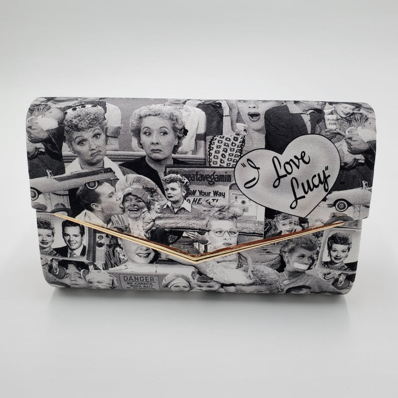 "I Love Lucy" Redesigned Clutch Purse