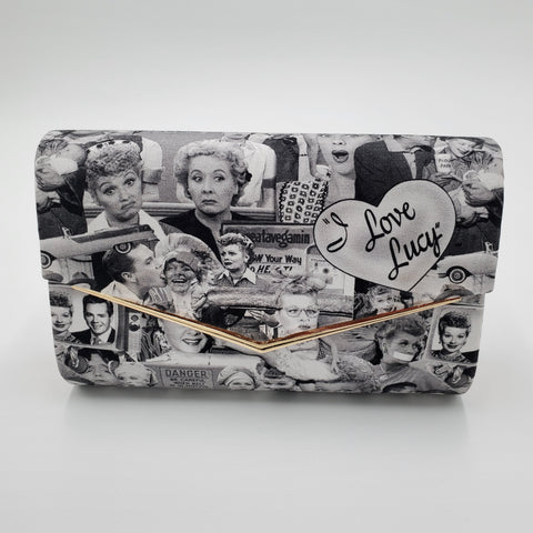 "I Love Lucy" Redesigned Clutch Purse