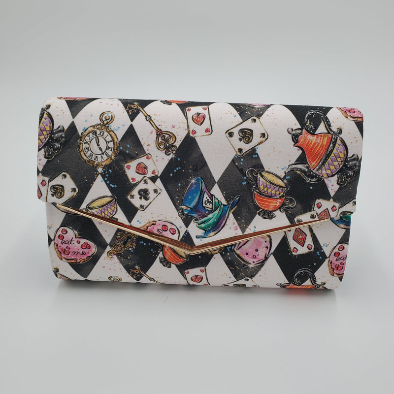 "Wonderland " Redesigned Clutch Purse