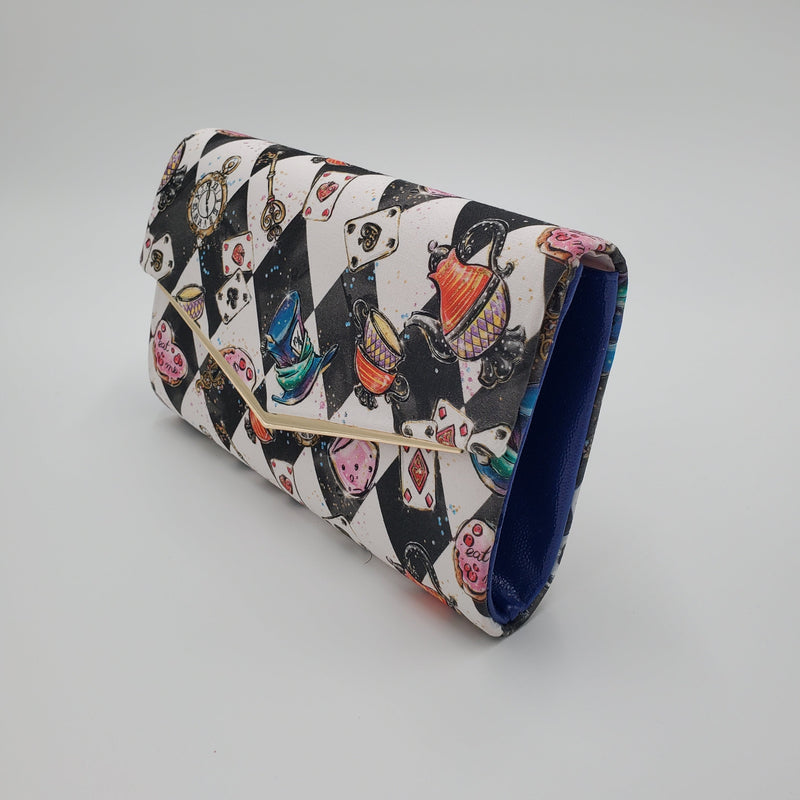 "Wonderland " Redesigned Clutch Purse