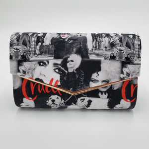 "Cruella" Redesigned Clutch Purse