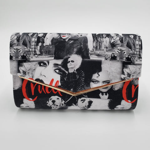 "Cruella" Redesigned Clutch Purse