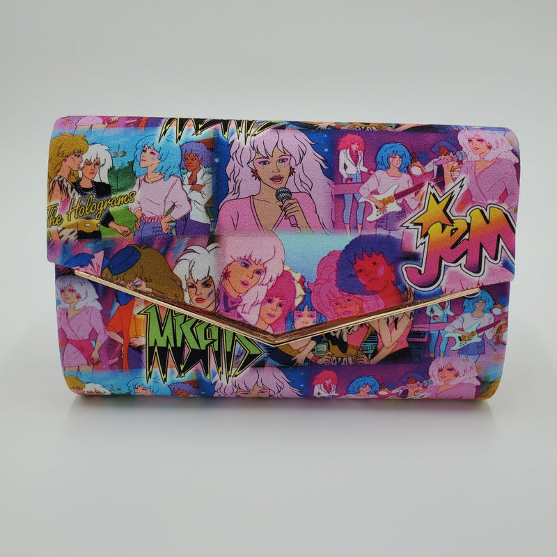 Jem and the Holograms Redesigned Clutch