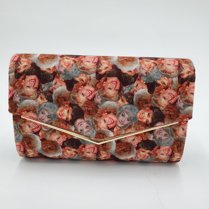 "Golden Girls" Redesigned Clutch Purse