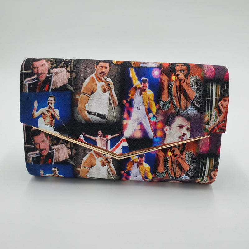 "Freddie Mercury" Redesigned Clutch Purses