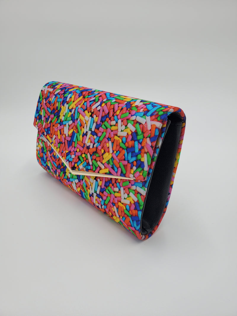"Birthday Sprinkles" Redesigned Clutch Purse