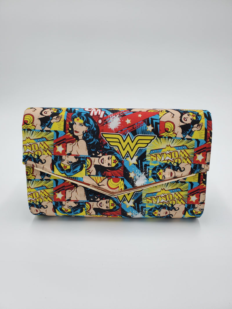 "Wonder Woman" Redesigned Clutch Purse