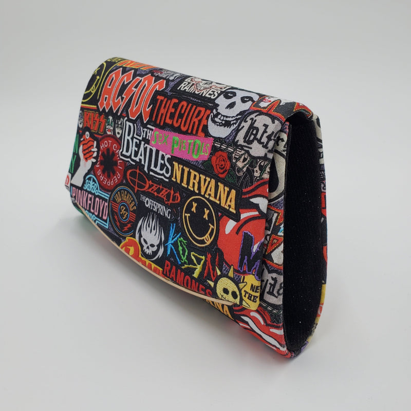 "Rock Bands" Redesigned Clutch Purse
